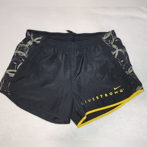 Nike livestrong running shorts